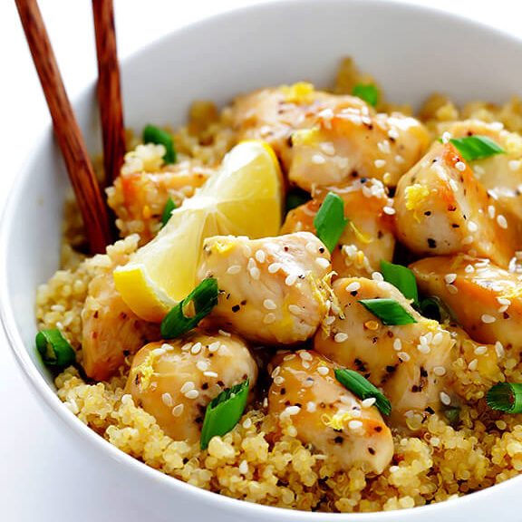 honey-lemon chicken